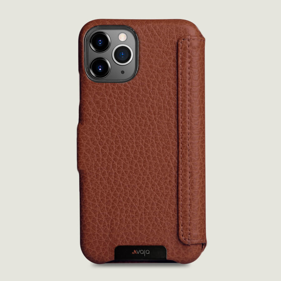 Folio iPhone 11 Pro leather case - Vaja