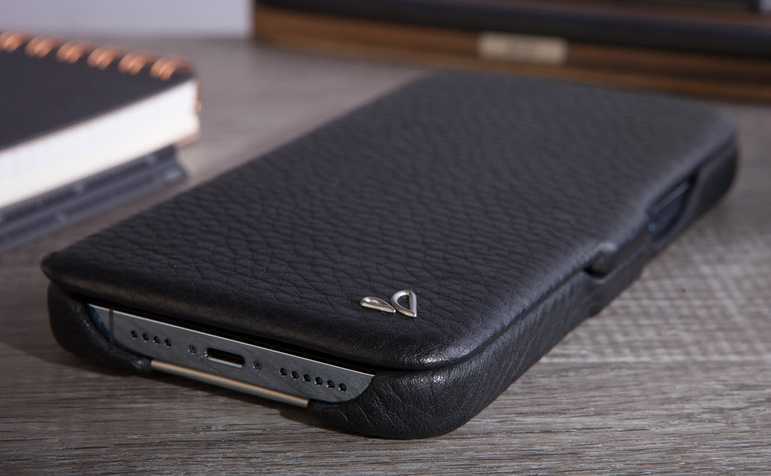 iPhone 13 Pro Max Wallet Leather Case - Vaja