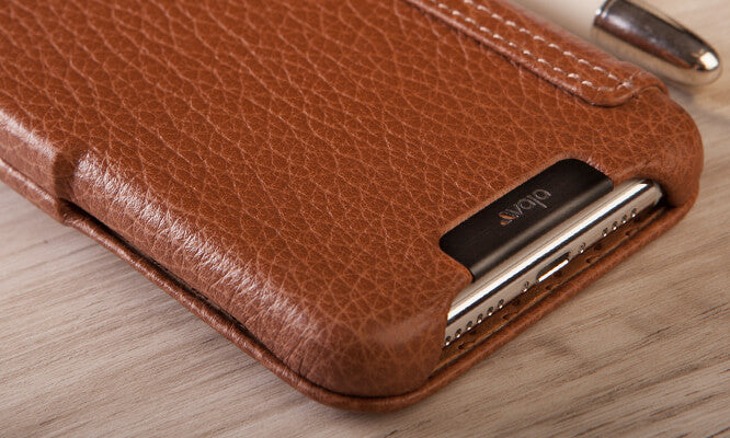 Folio iPhone 11 Pro Max leather case - Vaja