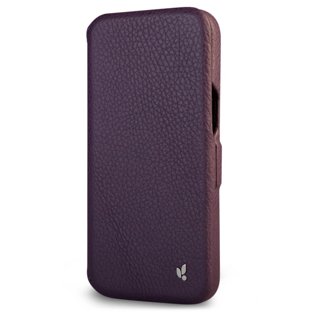 Custom Folio iPhone 14 Pro Max leather case - Vaja