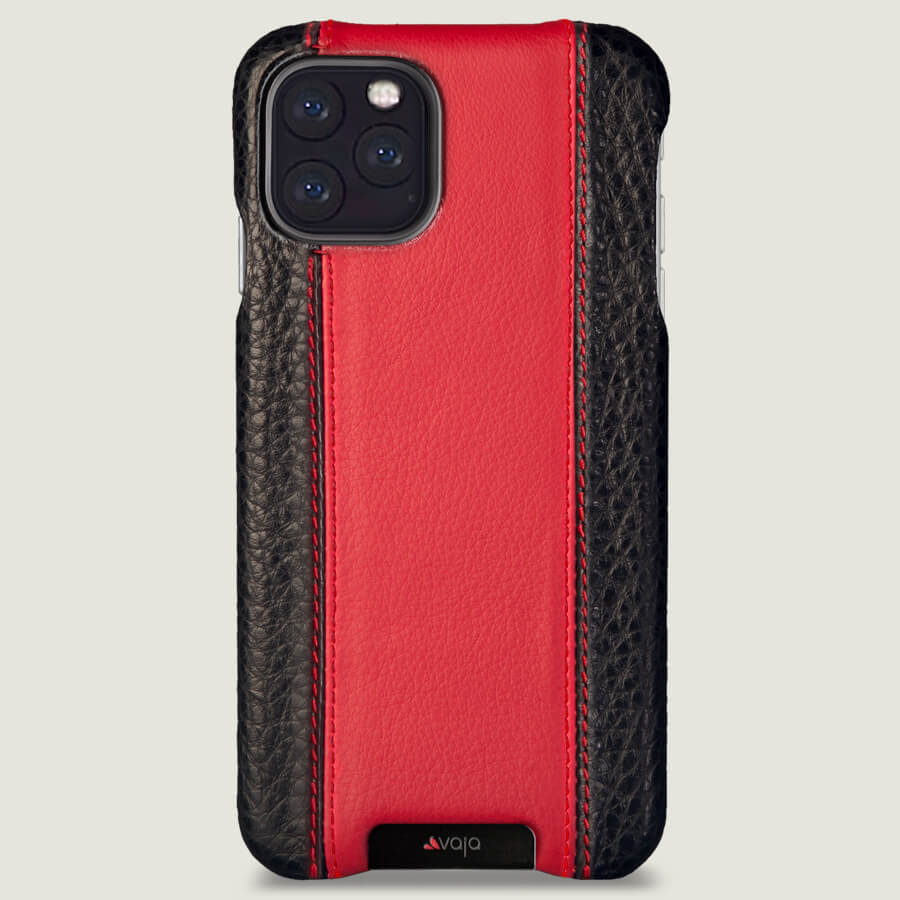 Vaja Stock Grip - iPhone 11 Pro Max Leather Case - Floater London