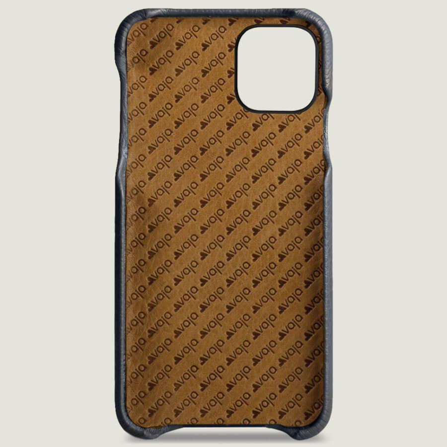 Vaja Stock Grip - iPhone 11 Pro Max Leather Case - Floater London