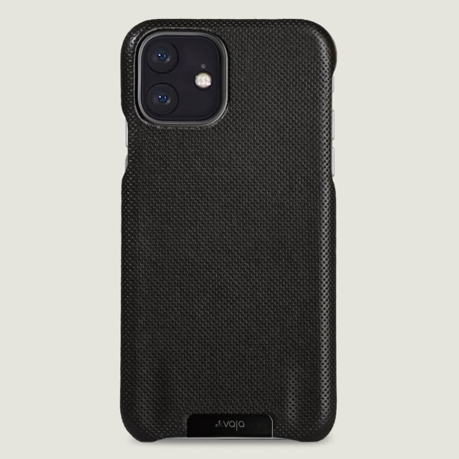 Grip iPhone 11 Leather Case - Vaja