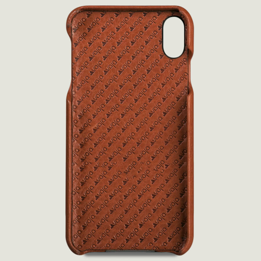 Grip - iPhone Xs Max Leather Case - Vaja