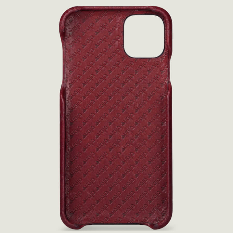 Grip iPhone 11 Pro Max Leather Case - Vaja