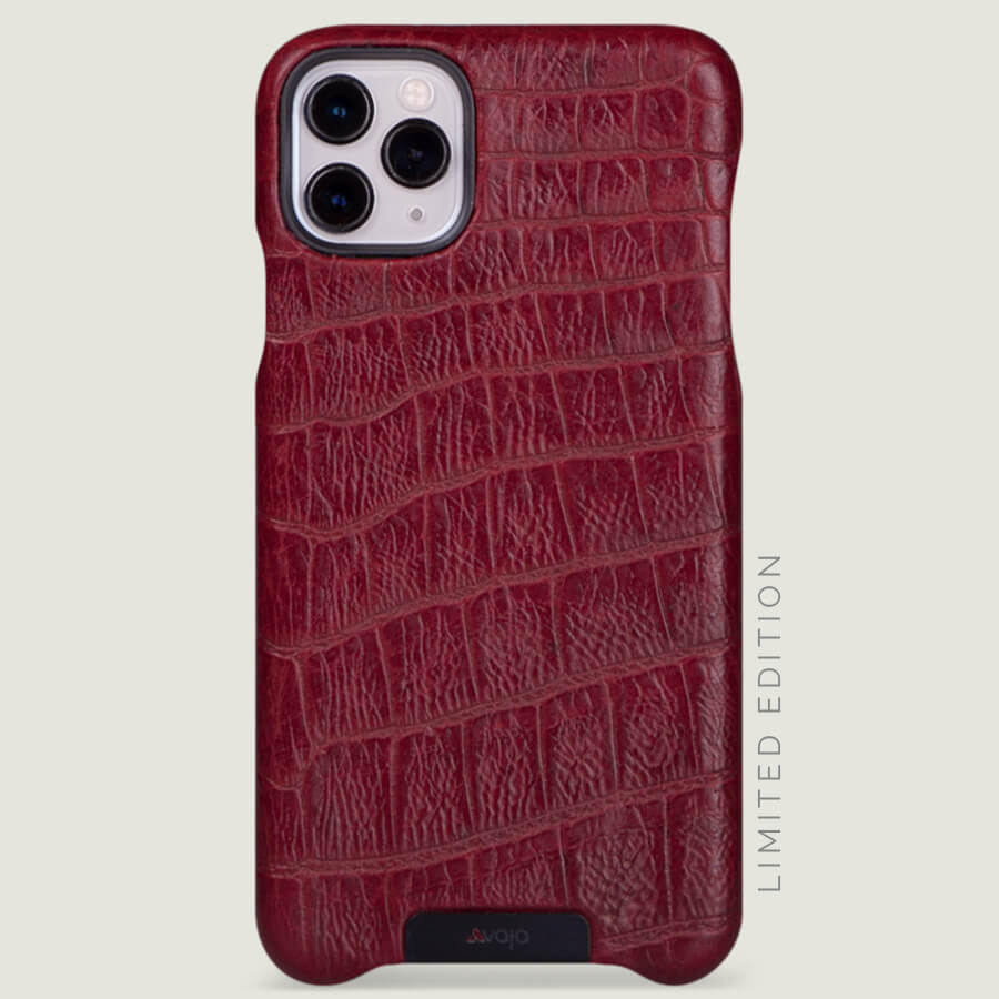 Grip iPhone 11 Pro Max Leather Case - Vaja