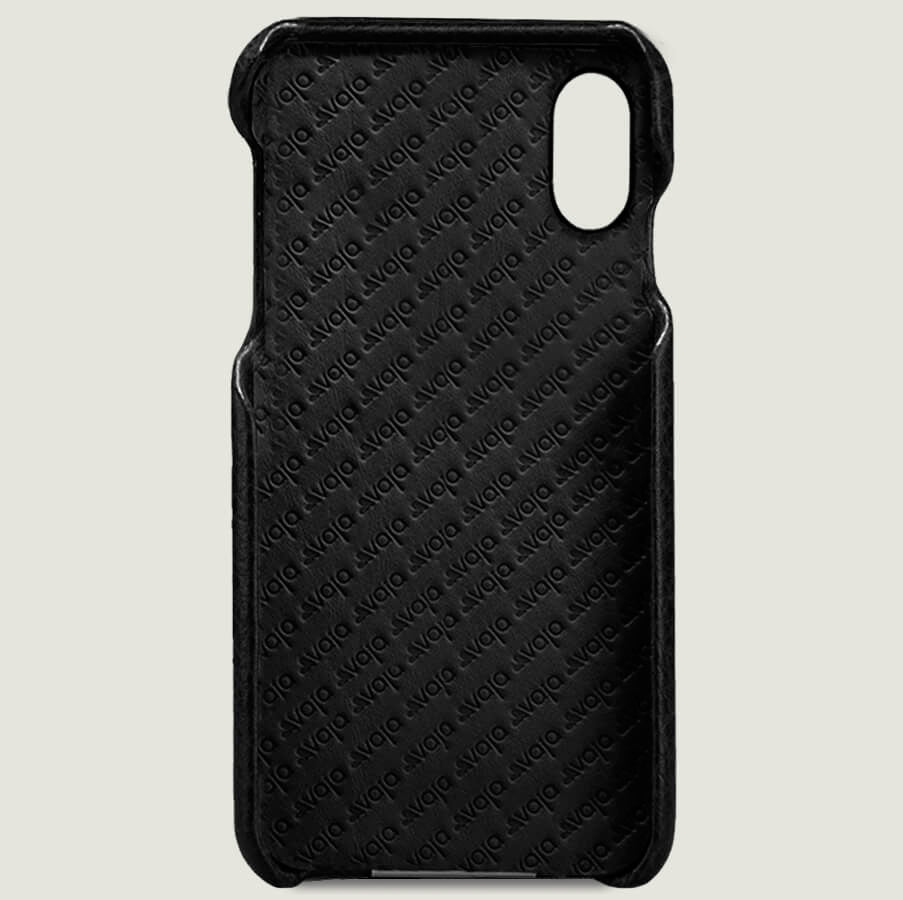 Grip - iPhone Xs Max Leather Case - Vaja