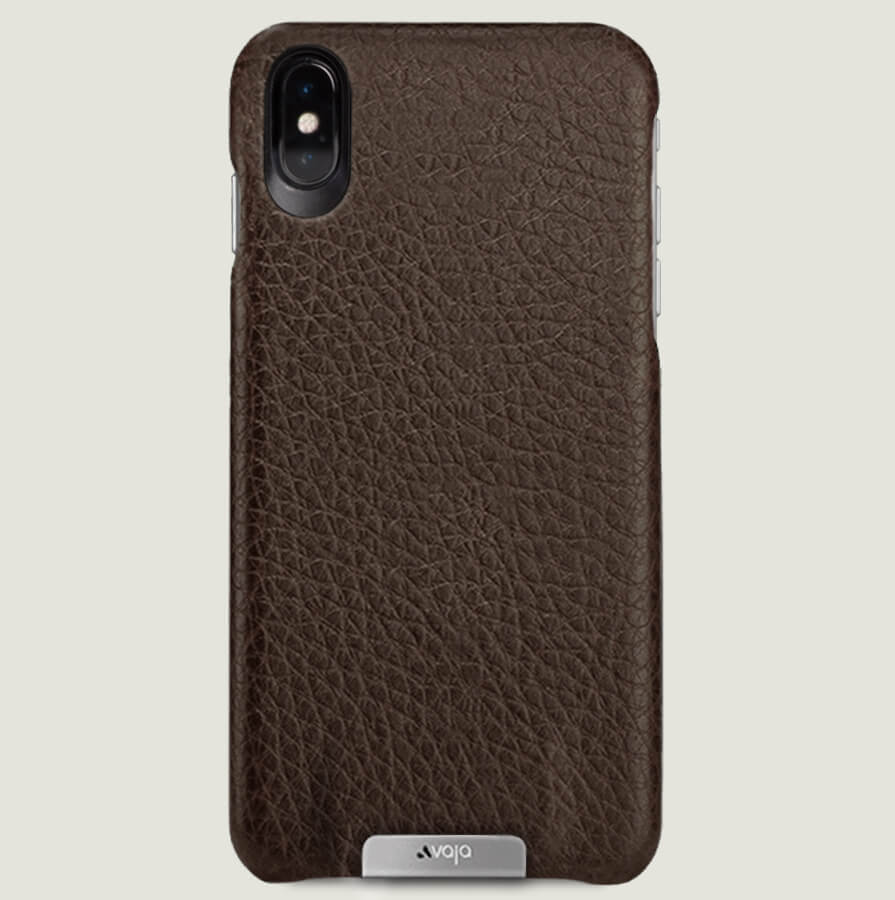 Grip - iPhone Xs Max Leather Case - Vaja