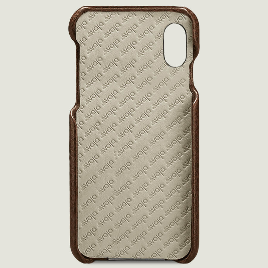 CHLOÉ Vick logo-embossed leather iPhone XS Max case