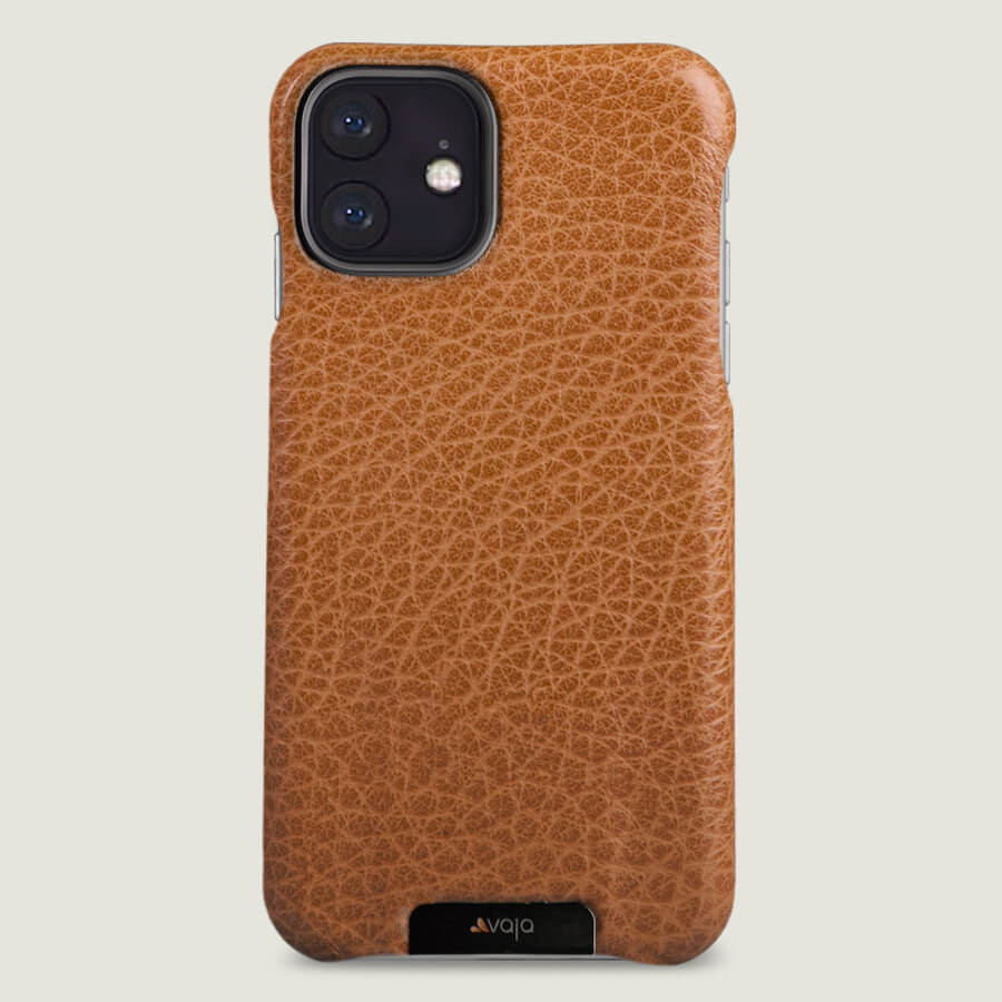 Grip iPhone 11 Leather Case - Vaja