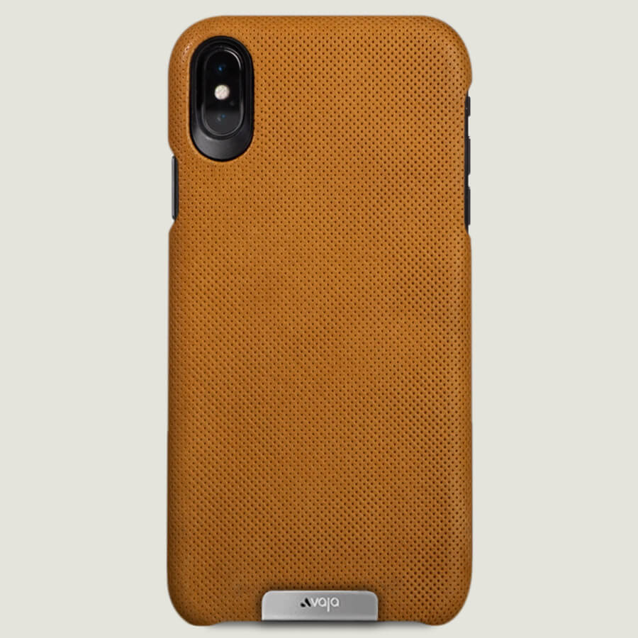 Grip - iPhone Xs Max Leather Case - Vaja