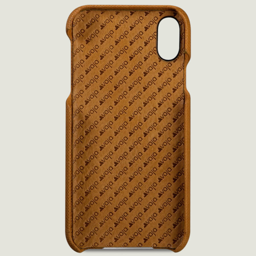 Grip - iPhone Xs Max Leather Case - Vaja