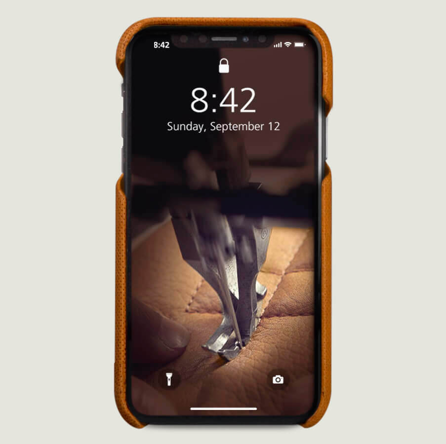 Grip iPhone Xr Leather Case - Vaja