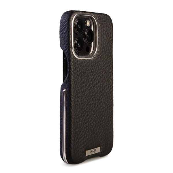 Silver Grip iPhone 13 Pro leather case with Magsafe - Vaja