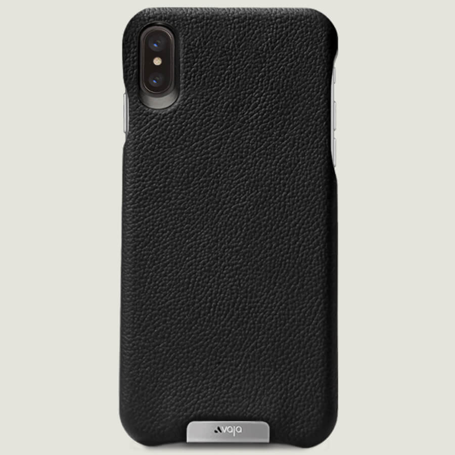 Grip - iPhone Xs Max Leather Case - Vaja