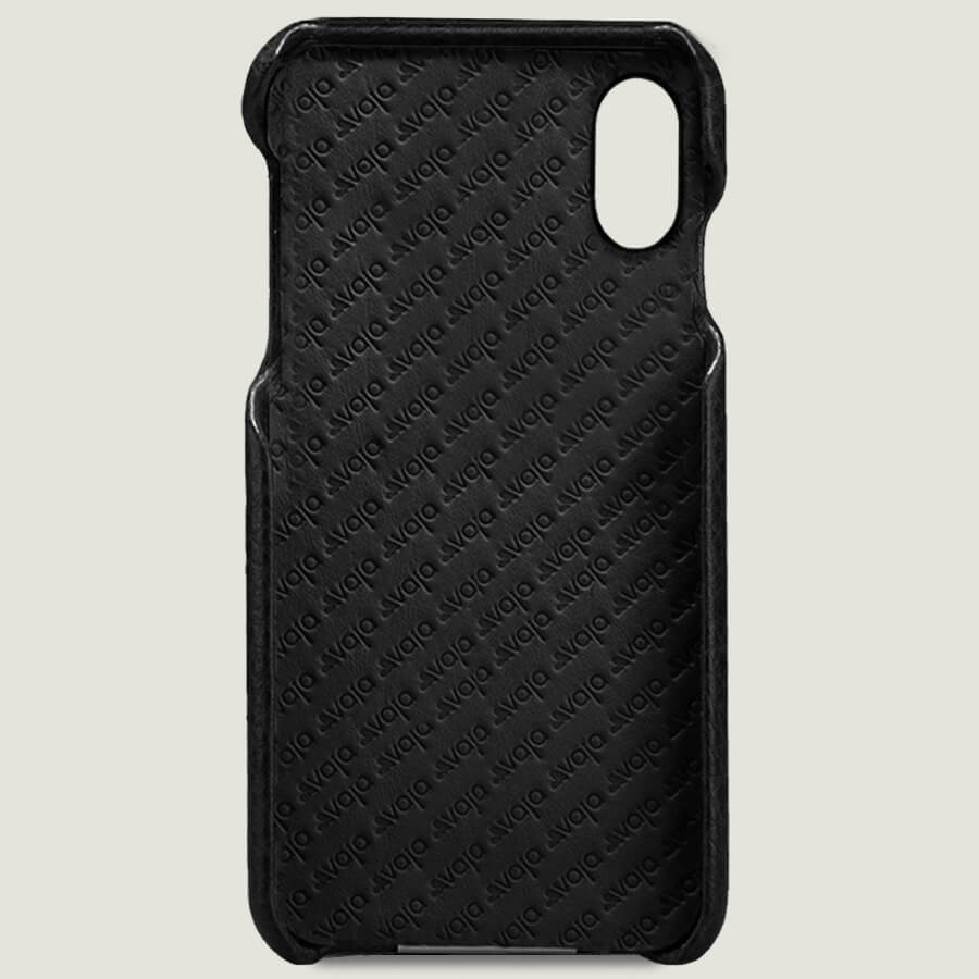 Grip - iPhone Xs Max Leather Case - Vaja