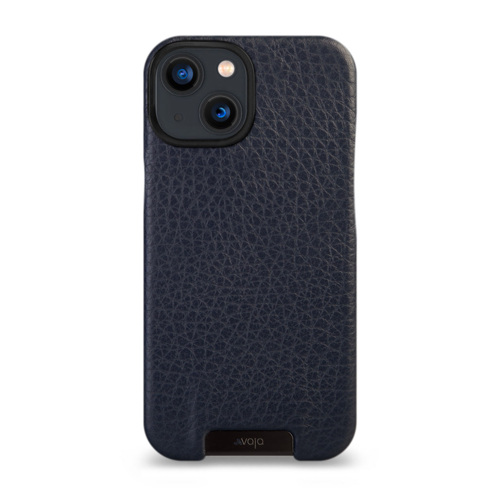 Grip iPhone 13 leather case with MagSafe - Floater Crown Blue