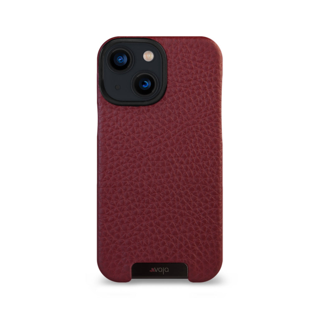 Buy Wine Red Silicon Case For iPhone 13 Mini