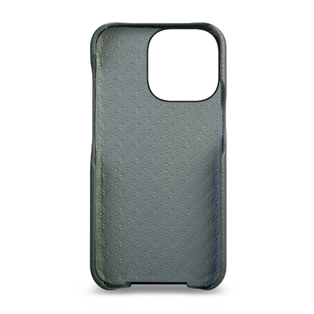 Grip iPhone 13 Pro leather case - Vaja
