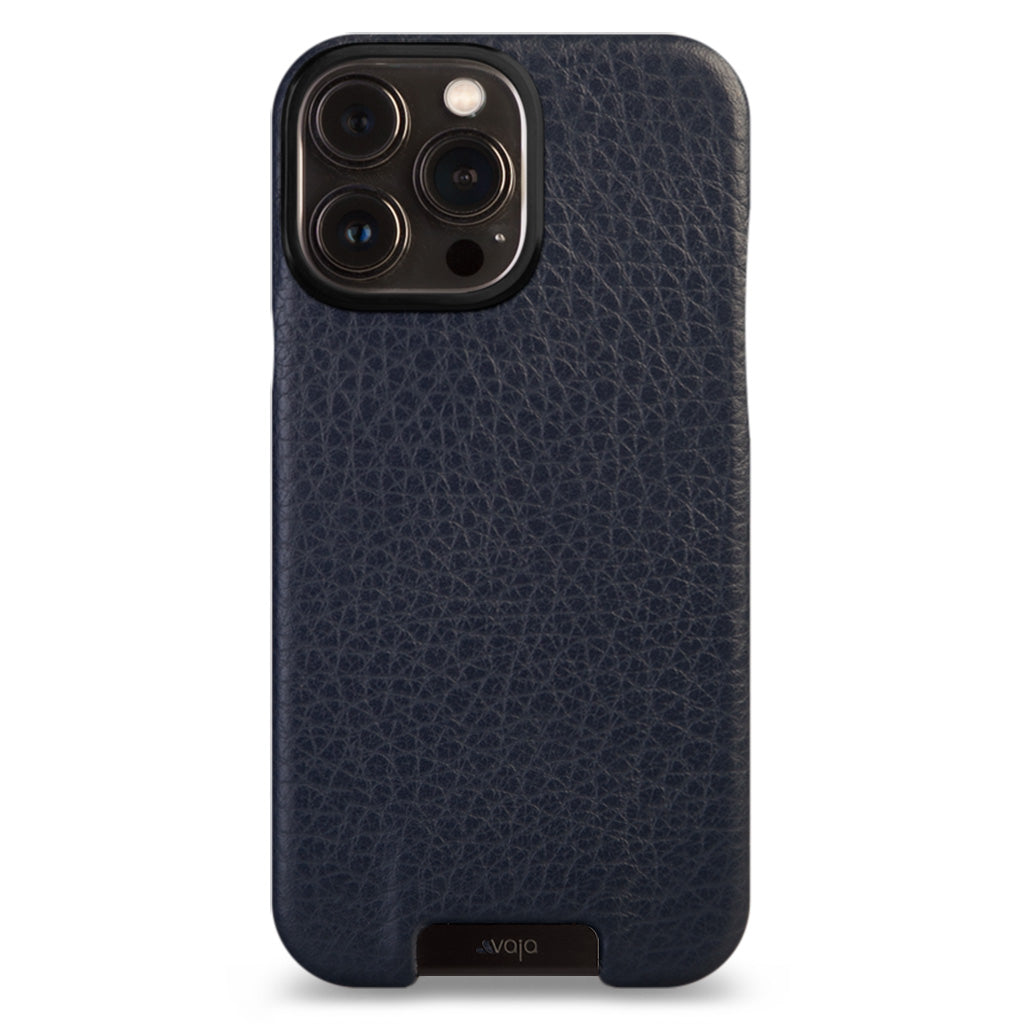 Grip iPhone 13 Pro Max leather case with MagSafe - Floater Crown Blue