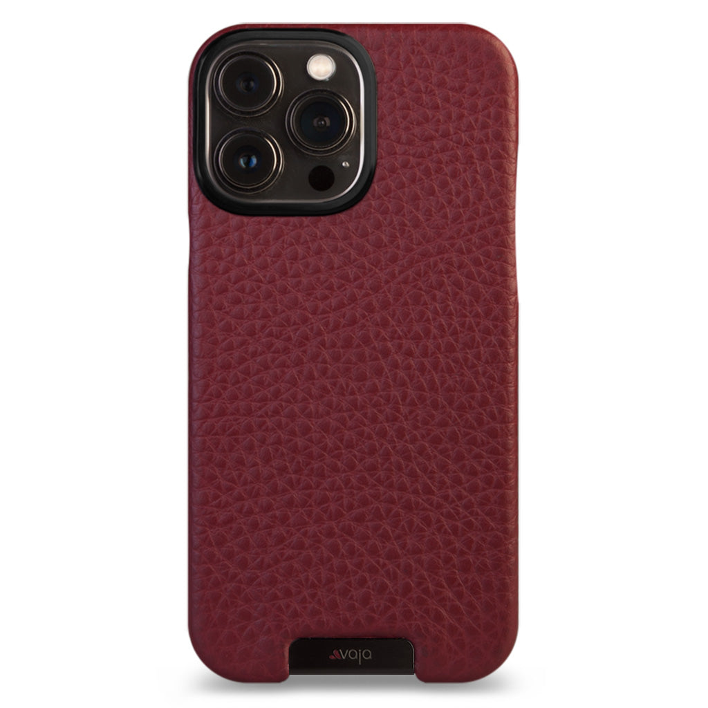 Étui En Cuir Véritable Suncase Pour IPhone 16 (6,1") - Ultra Fin, Languette D'extraction, Couleur Cognac Brûlé, Fabriqué à La Main - 8