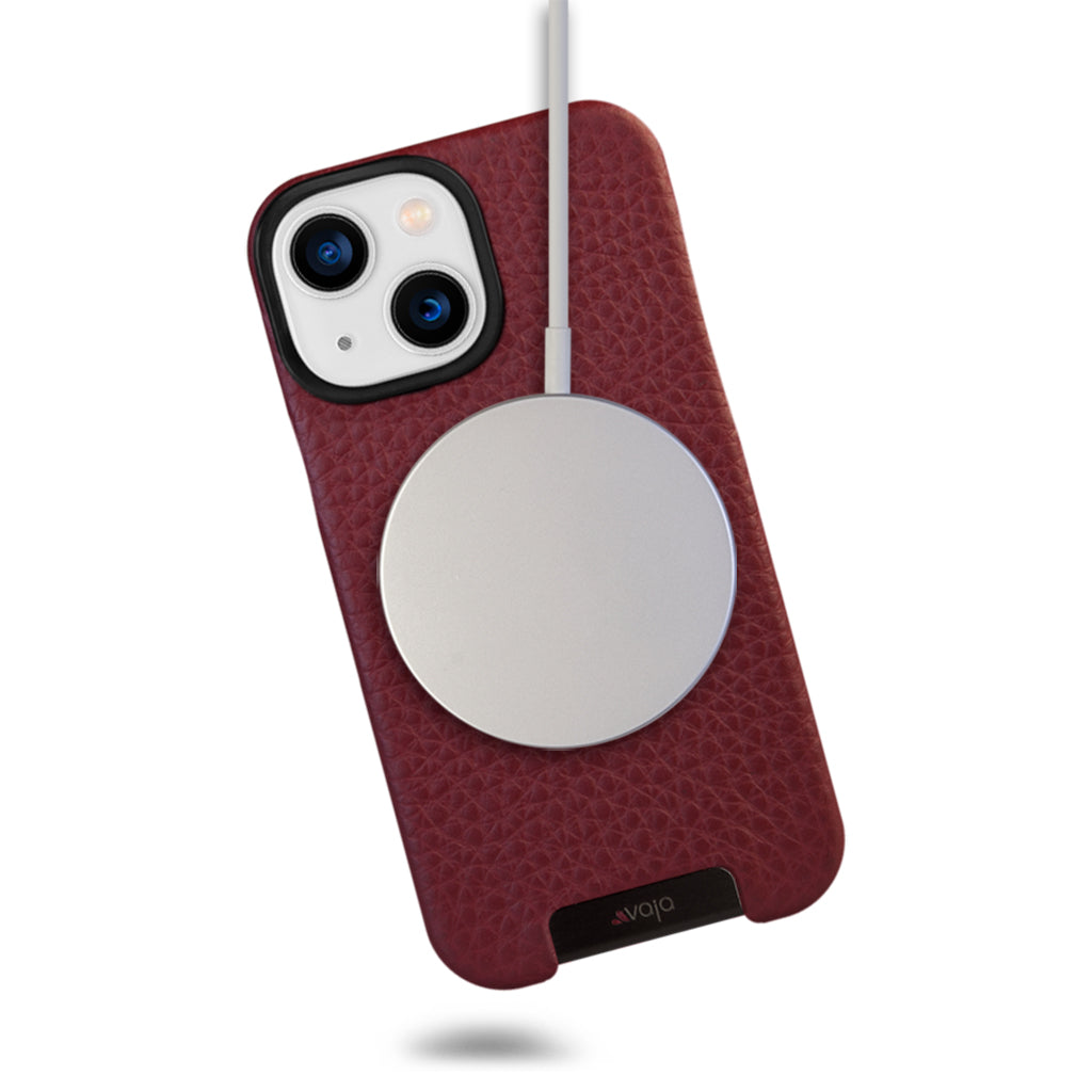 Grip iPhone 13 leather case with MagSafe - Vaja
