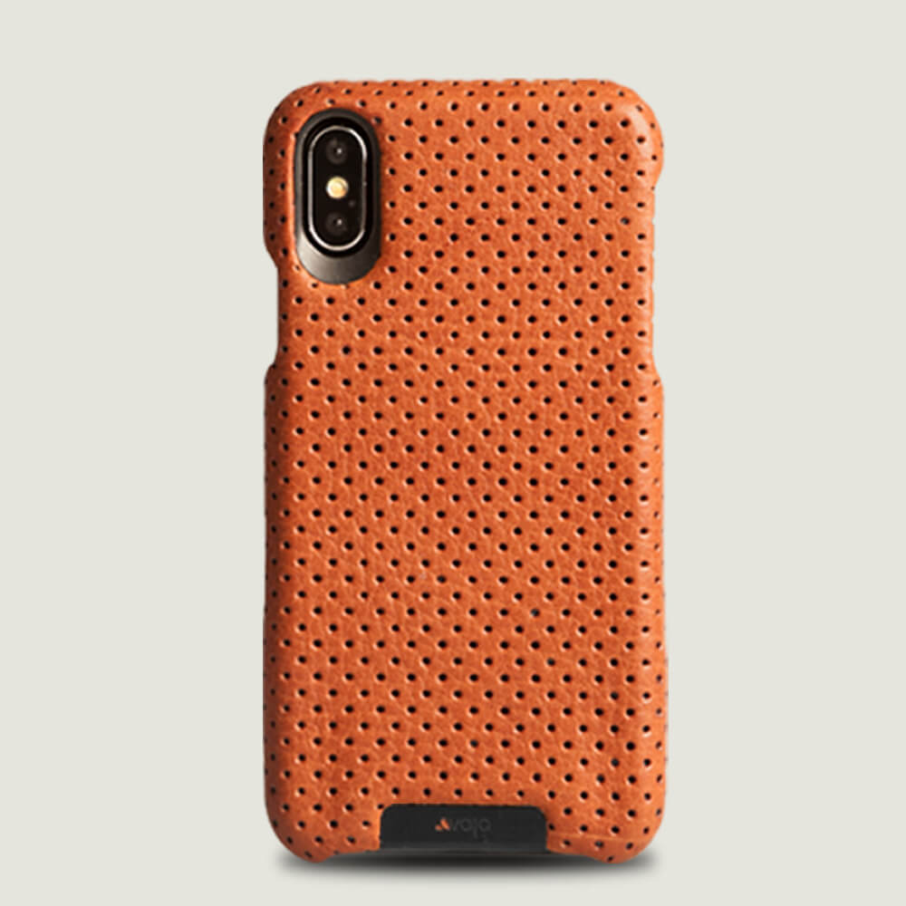 Grip - iPhone Xs Max Leather Case - Vaja