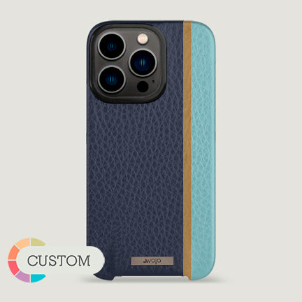 Custom GTR Grip iPhone 13 Pro leather case with MagSafe - Vaja