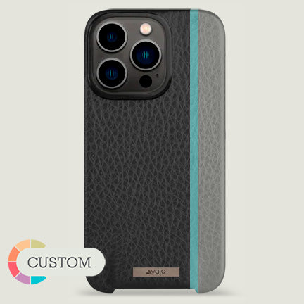 Custom GTR Grip iPhone 13 Pro Max leather case - Vaja