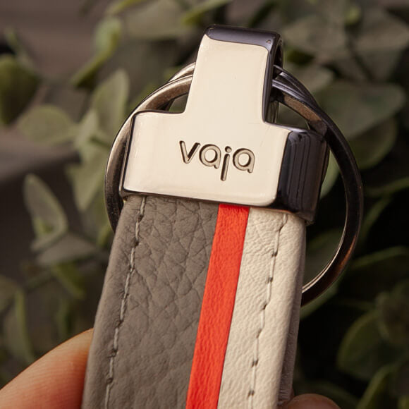 GTR leather key ring - Vaja