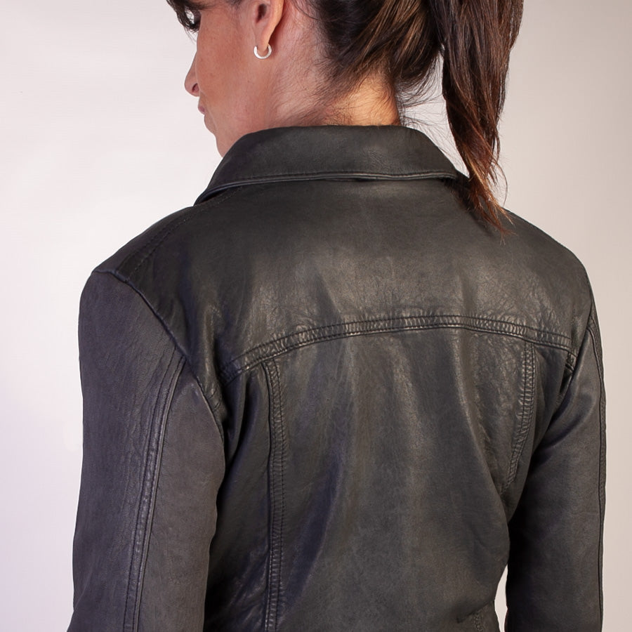 JANIS - women’s leather jacket - Vaja