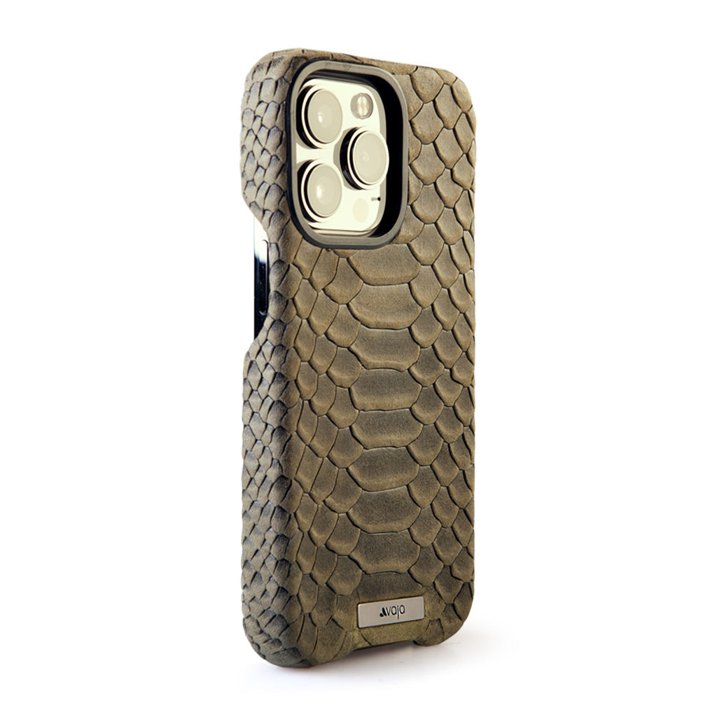 Kobra Grip iPhone 13 Pro leather case - Vaja