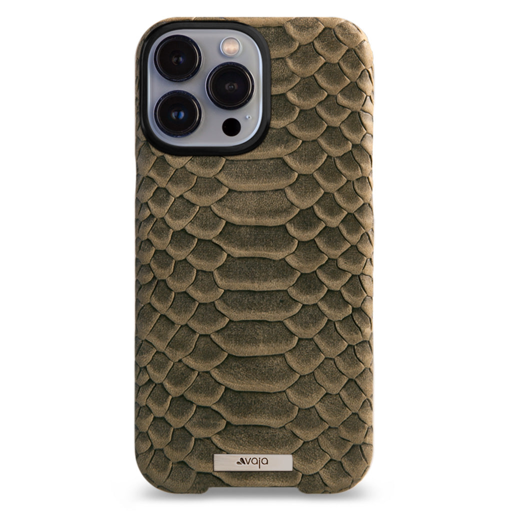Kobra Grip iPhone 13 Pro Max leather case - Vaja