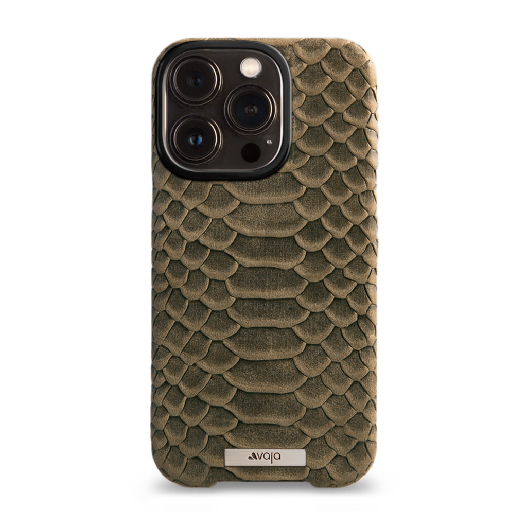 Kobra Grip iPhone 13 Pro leather case - Vaja