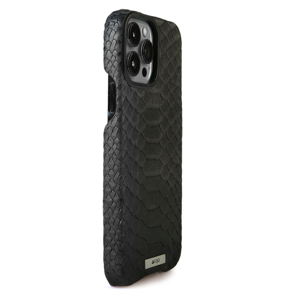 Grip iPhone 13 Pro leather case - Vaja