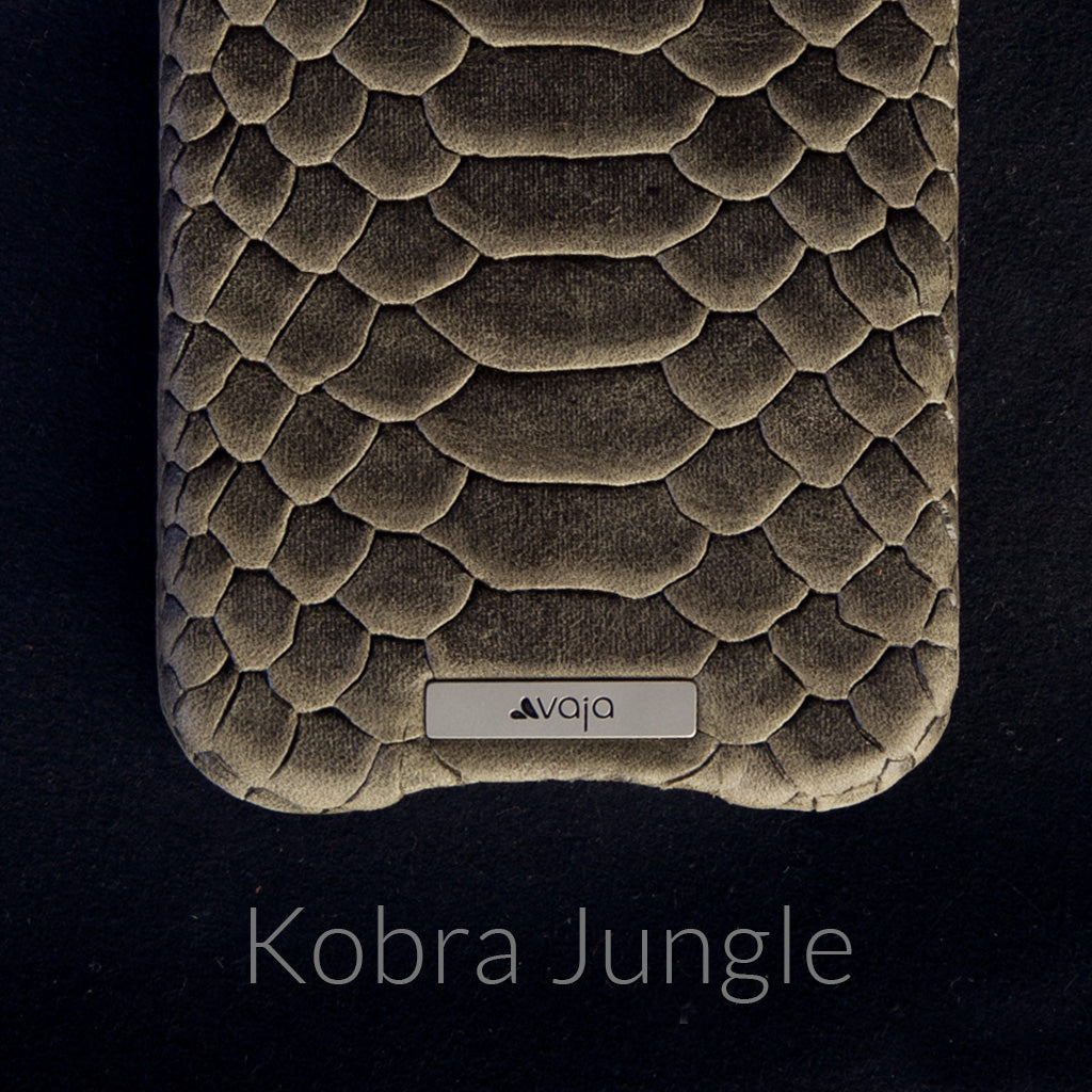 Kobra Grip iPhone 13 Pro leather case - Vaja