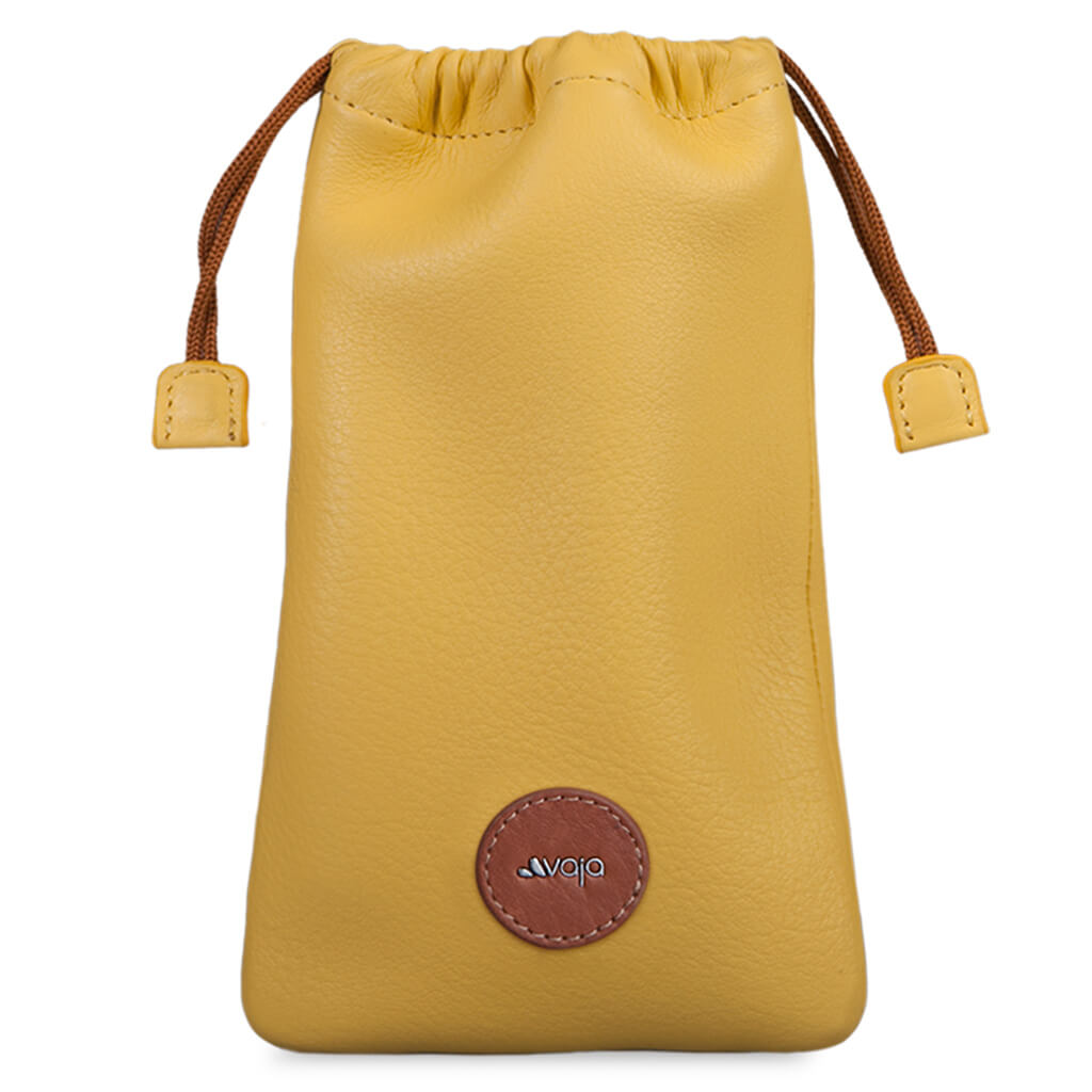 Billy Leather Bag - Lemon Drop