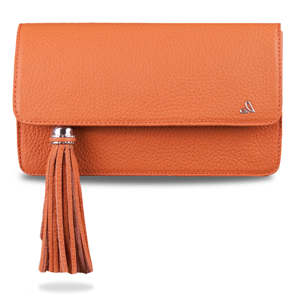 Alma Leather Clutch - Vaja