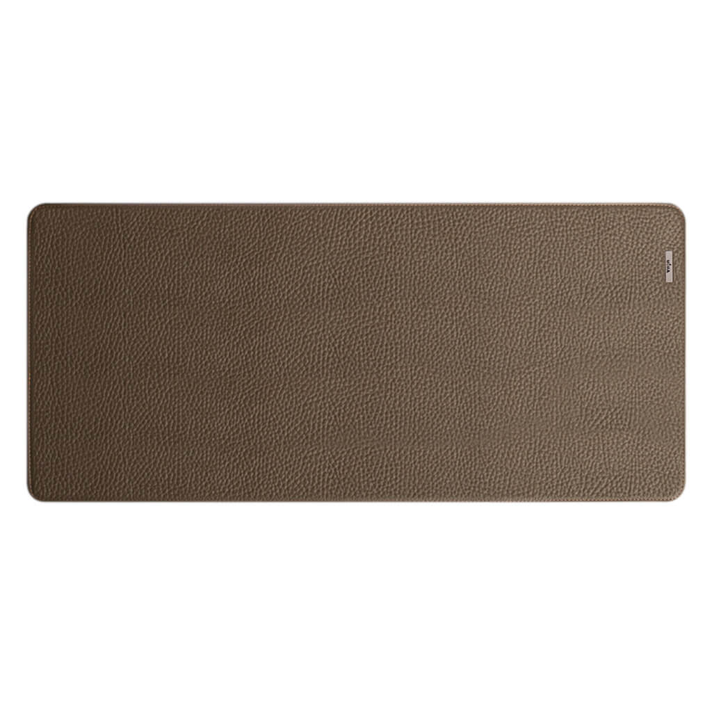 Vaja Stock Leather Desk Pad - Upgrade Your Workspace - Floater Beetle Green / Small