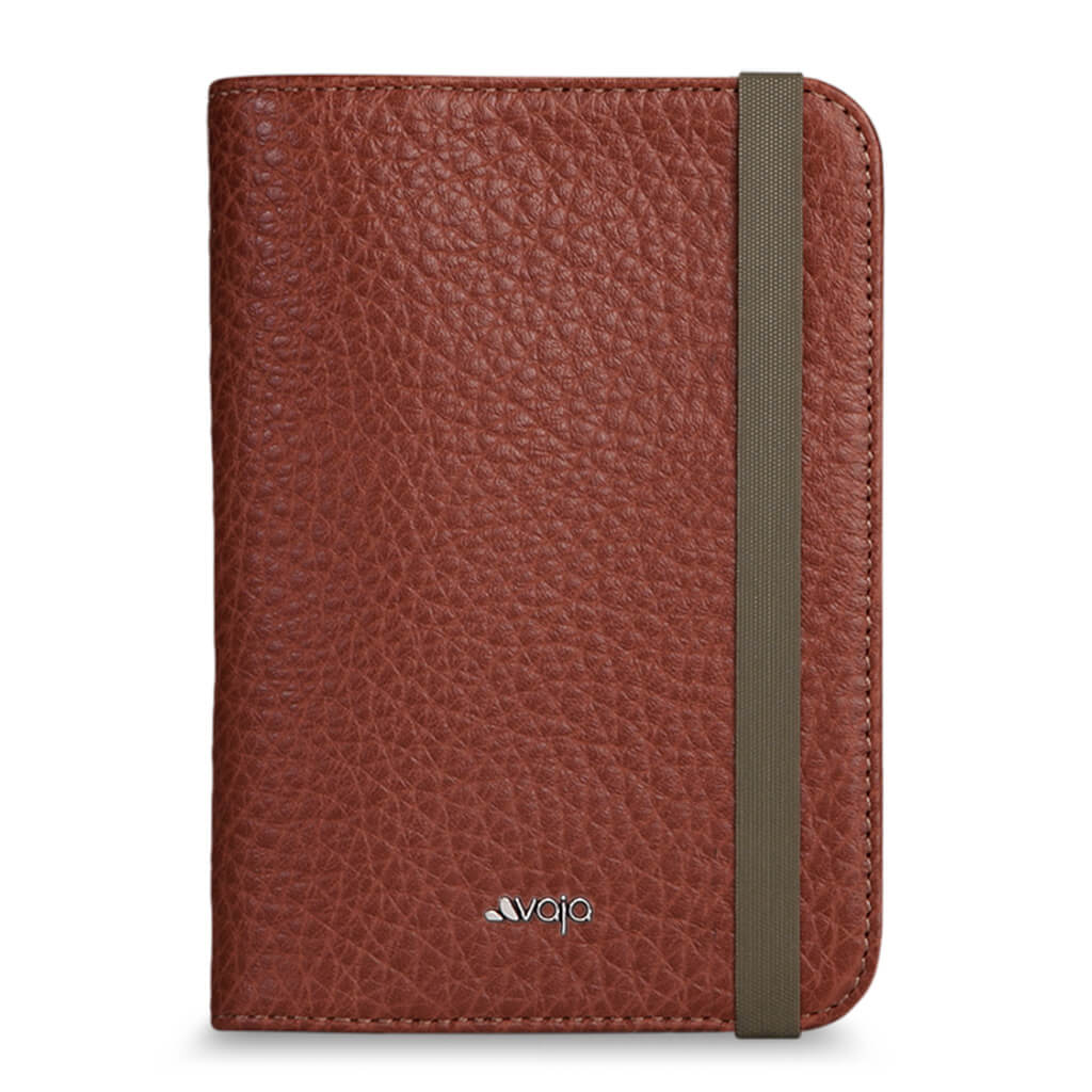 Alfa Leather Passport Holder - Vaja