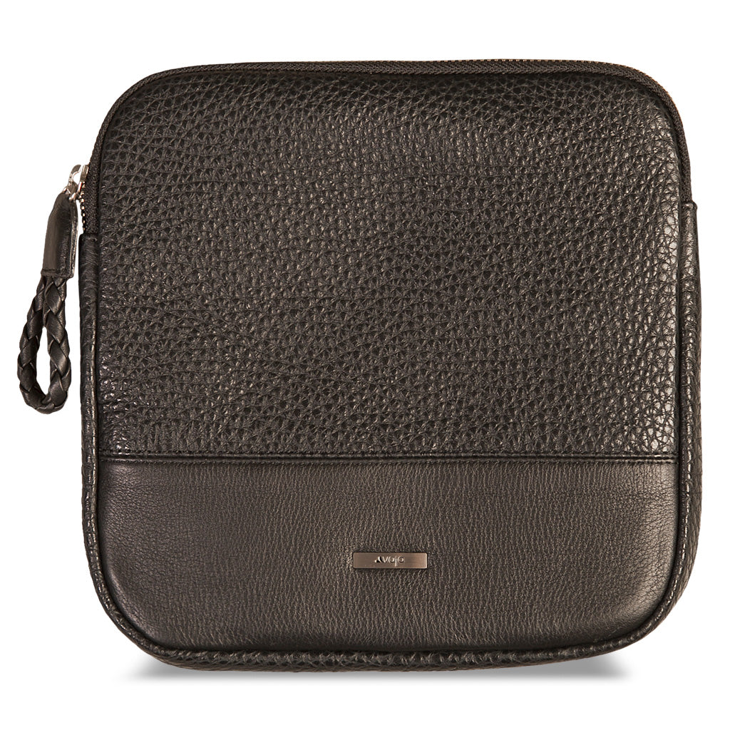 Organizer Leather Pouch - Floater Black and C Black