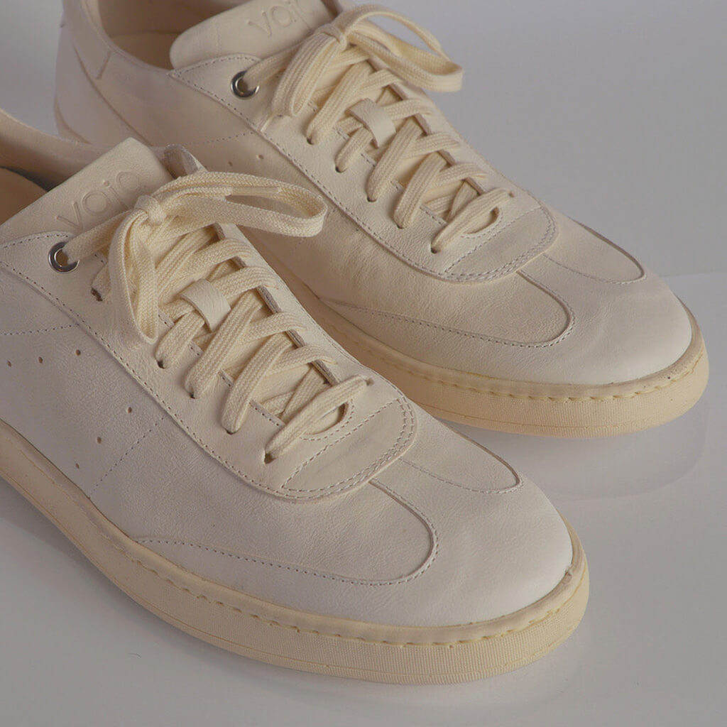 Burro Leather Sneakers - Late - Latte