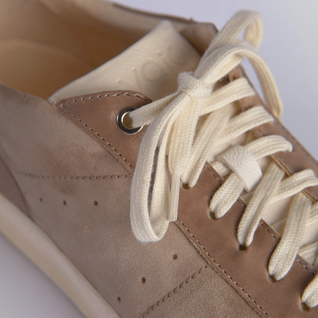 Burro Leather Sneakers - Terra - Vaja