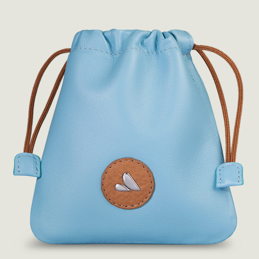 Lucky Leather Bag - Caterina Alaskan Blue
