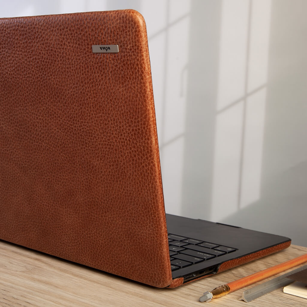 Macbook air m1 case leather Clearance