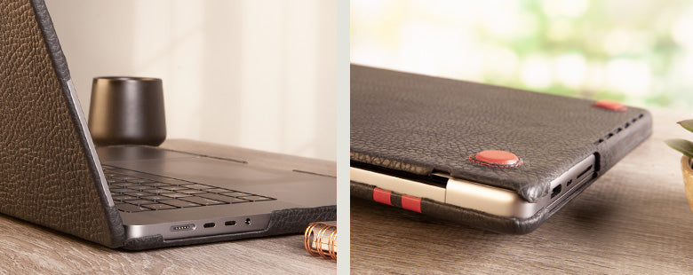 Customizable MacBook Pro 16” M5 Leather Suit GT (2023-2026) - Vaja