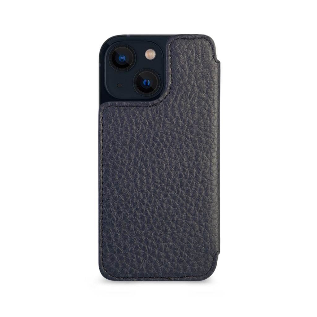 A sleek wallet leather case for iPhone 14 Pro Max - Vaja