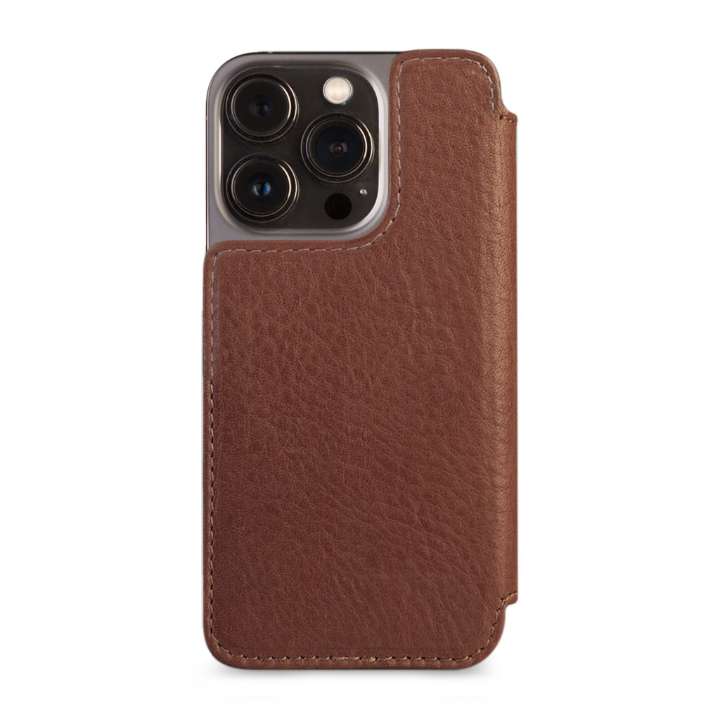 WIIUKA Custodia per iPhone 14 Pro Max, in pelle tedesca, ultra sottile, di alta qualità, colore: marrone vintage WIIUKA Custodia per iPhone 14 Pro Max, in pelle tedesca, ultra sottile, di alta qualità, colore: marrone vintage