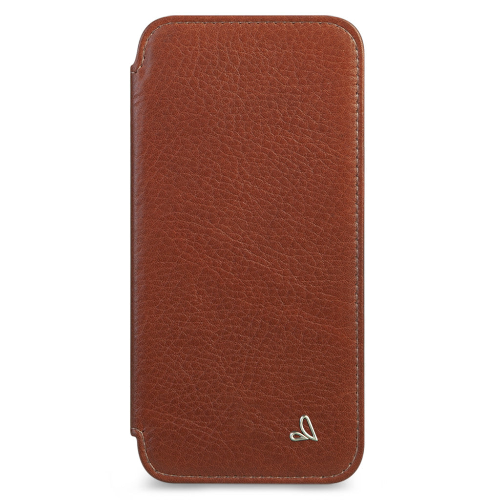 Nuova Pelle iPhone 13 Pro Max leather case with MagSafe - Bridge Saddle Tan