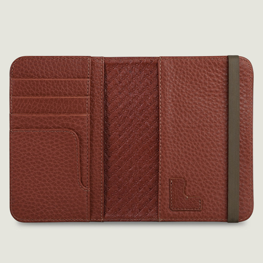 Alfa Leather Passport Holder - Vaja